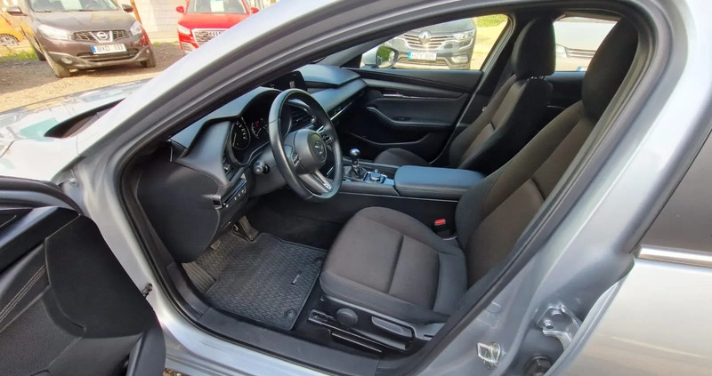 Mazda 3 cena 73900 przebieg: 59000, rok produkcji 2019 z Pakość małe 436